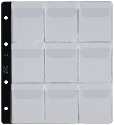 FUNDA para MONEDAS PARDO LM.NEG. Ø 55