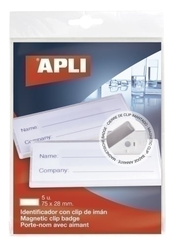 FUNDA DISTINT.APLI PINZA MAGENTICA B/5