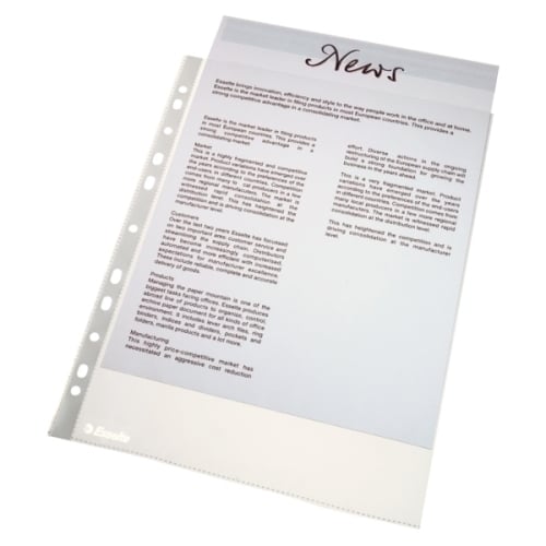 FUNDA MULT.ESS.PP 40µ A4 11 TL.RFZ.(25)