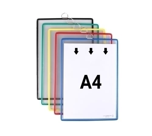 FUNDA TARIFOLD COLGANTE A4 VERT.SURT.P/5