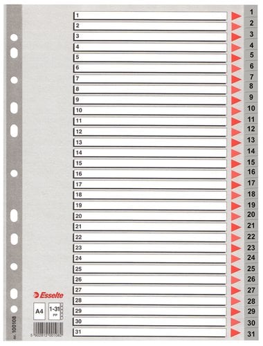 INDICE ESSELTE PP NUM.A4 ps.1-31 IND.COL