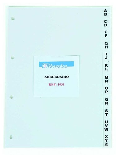INDICE LISTIN TF.IBERP.PVC A-Z 12 p. 4 t