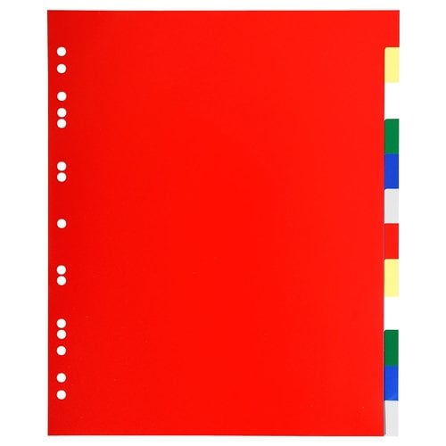 SEPARADORES EXACOMPTA PP FLEX. A4+ 12 ps