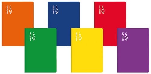 LIBRETA ESCOLOFI Fº 50h PT.5 70g AZUL