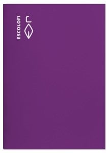 LIBRETA ESCOLOFI Fº 50h CD.5 70g VIOLET