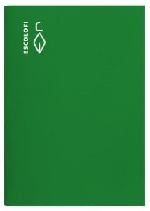 LIBRETA ESCOLOFI Fº 50h CD.6 70g VERDE