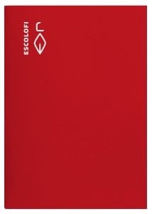 LIBRETA ESCOLOFI Fº 50h CD.3 70g ROJO