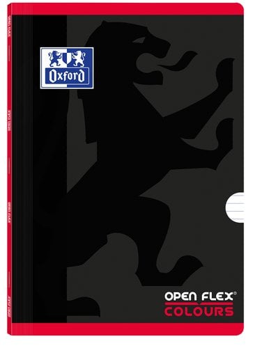LIBRETA GRAP.OXFORD SCH.A4 48h HZT. ROJ