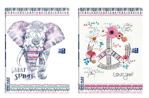 LIBRETA GRAP.OXFORD SCH.BOHO A4 48h HZT