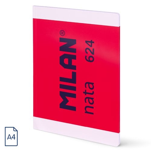 LIBRETA MILAN 624 A4 48h CD.5 ROSA
