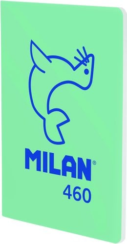 LIBRETA MILAN 460 A5 24h LISO VERDE