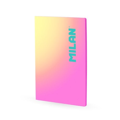 LIBRETA MILAN SUNSET A4 48h CD.5 ROSA