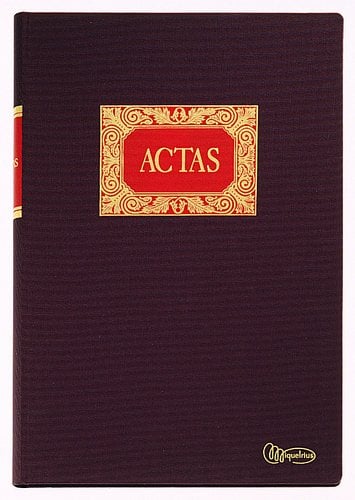 LIBRO CONTAB. Fº 100 HOJAS ACTAS