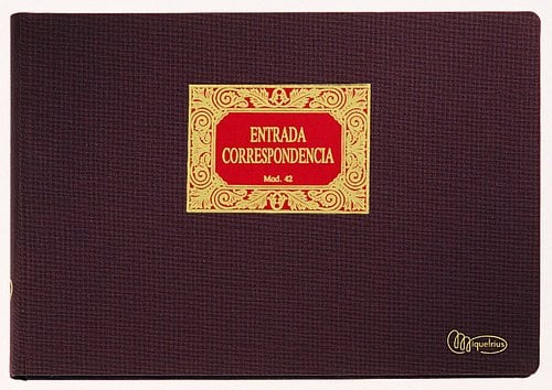 LIBRO CONTAB. Fº Nº 42 ENTRADA CORRESPON