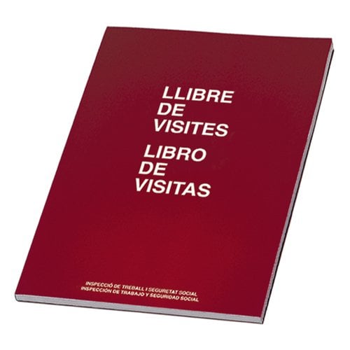 LIBRO CONTAB. A4 Nº 98 VISITAS CAT/CASTE