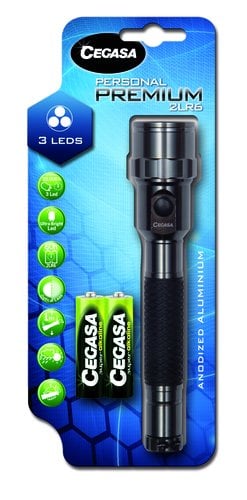 LINTERNA CEGASA PERS. PREM. 3 LED