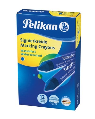 CERA MARCAD.PELIKAN DURA AZUL (Cj.12)
