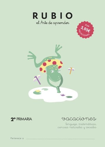 CUADERNO RUBIO A4 VACACIONES 2º P