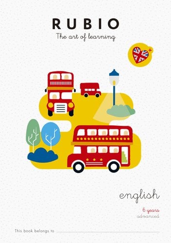 CUADERNO RUBIO A4 in ENGLISH ADVANCED 6