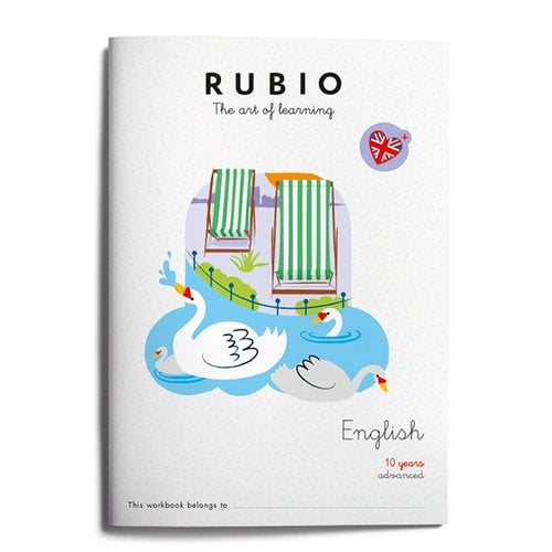 CUADERNO RUBIO A4 ENGLISH ADVANCED 10