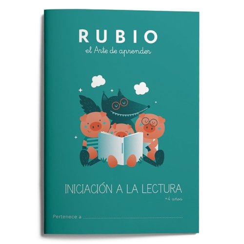 CUADERNO RUBIO A5 INICIACION LECTURA +4