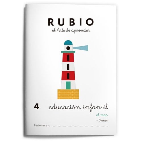 CUADERNO RUBIO A5 EDU. INF. 4 EL MAR