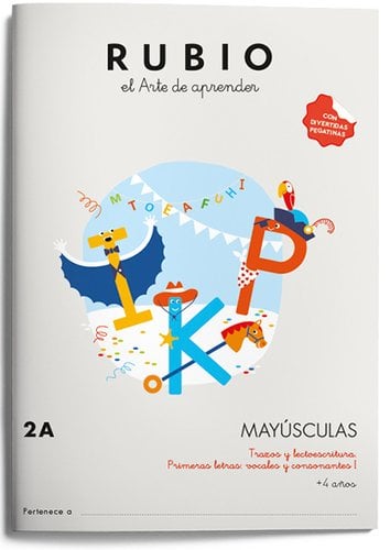 CUADERNO RUBIO MAYUSCULAS 2A