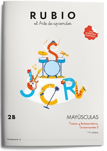 CUADERNO RUBIO MAYUSCULAS 2B