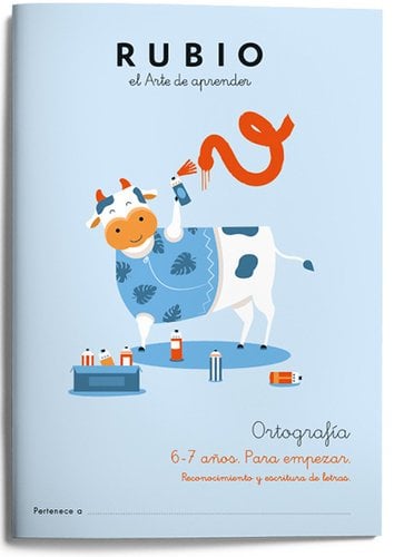 CUADERNO RUBIO ORTOGRAFIA 1 6-7 AÑOS