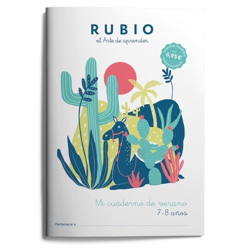 CUADERNO RUBIO A4 VERANO 7-8