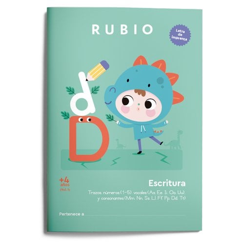 CUADERNO RUBIO A4 ESCRITURA IMPRENTA 4