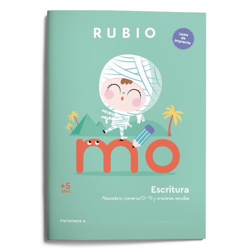 CUADERNO RUBIO A4 ESCRITURA IMPRENTA 5