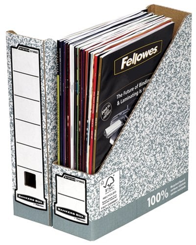 REVISTERO FELLOWES BANKERS CARTON A4 GRI