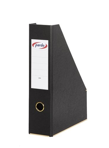 REVISTERO CARTON PARDO FORRADO NEGRO