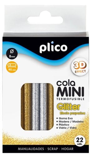 COLA TERMOFUSIBLE BARRA PLICO blister 22
