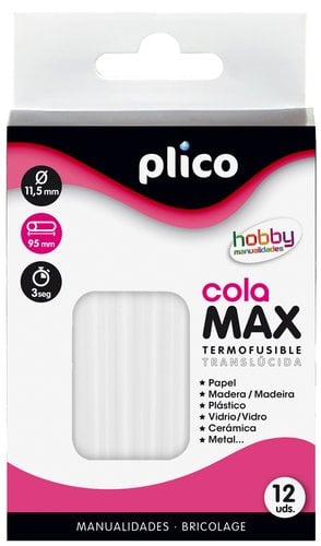 COLA TERMOFUSIBLE BARRA PLICO blister 12