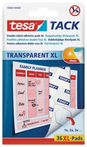 PUNTO ADHESIVO TRANS.XL TESA TACK