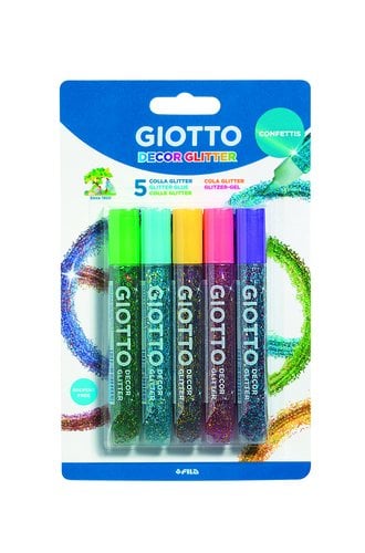 COLA GLITTER GLUE GIOTTO LAPIZ CONFE.
