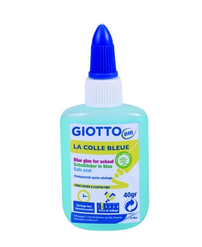 COLA AZUL-TRANSP. GIOTTO BIB ESCOLAR 40g