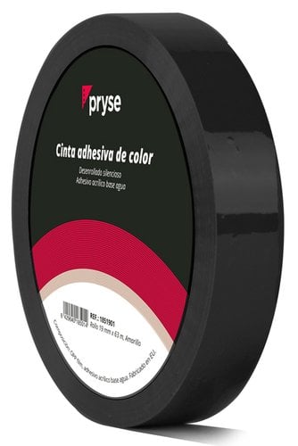 CINTA ADHESIVA PRYSE OPP 19x63 NEGRO