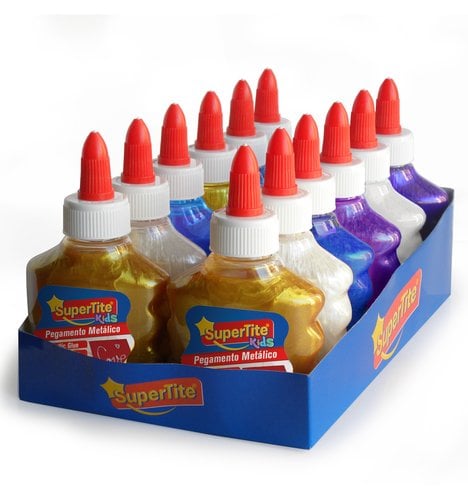 COLA GLITTER GLUE SUPERTITE SURT.EXP.12