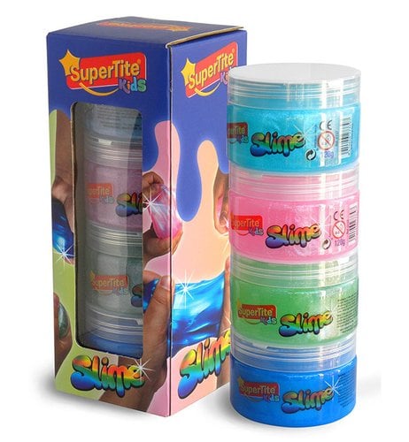 JUEGO SUPERTITE SLIME PURPURINA P/4