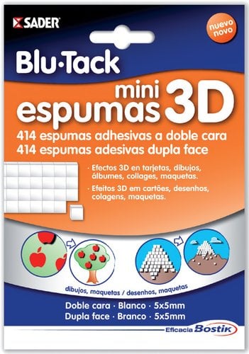 ADHESIVO BLU-TACK MINI ESPUMAS 3D