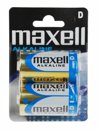 MXL PILAS ALCALINA MAXELL LR20 B/2