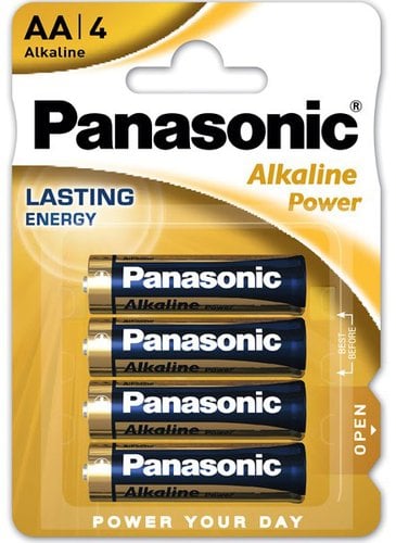 AP PILAS PANASONIC ALKALINE AA LR06 B/4