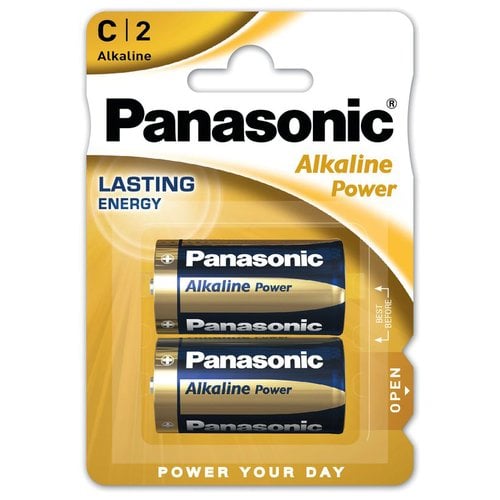 AP PILAS PANASONIC ALKALINE LR14 B/2