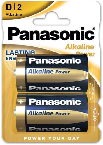 AP PILAS PANASONIC ALKALINE LR20 B/2