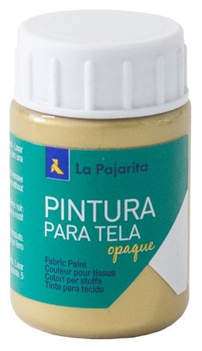 PINTURA TELA PAJARITA 35 ml MET.ORO REAL