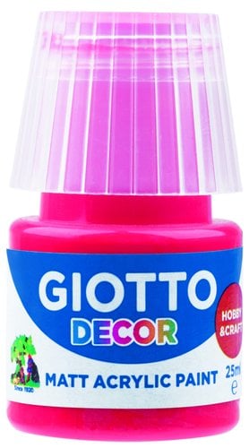 PINTURA ACRIL.GIOTTO 25 ml ROJO BERMELLO