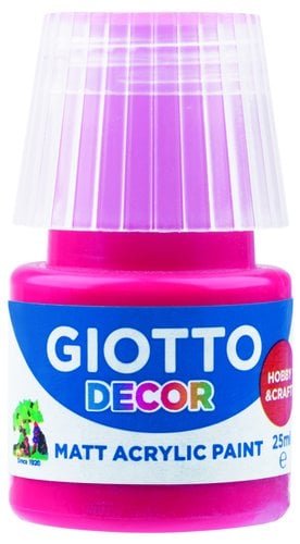 PINTURA ACRIL.GIOTTO 25 ml ROJO CARMIN